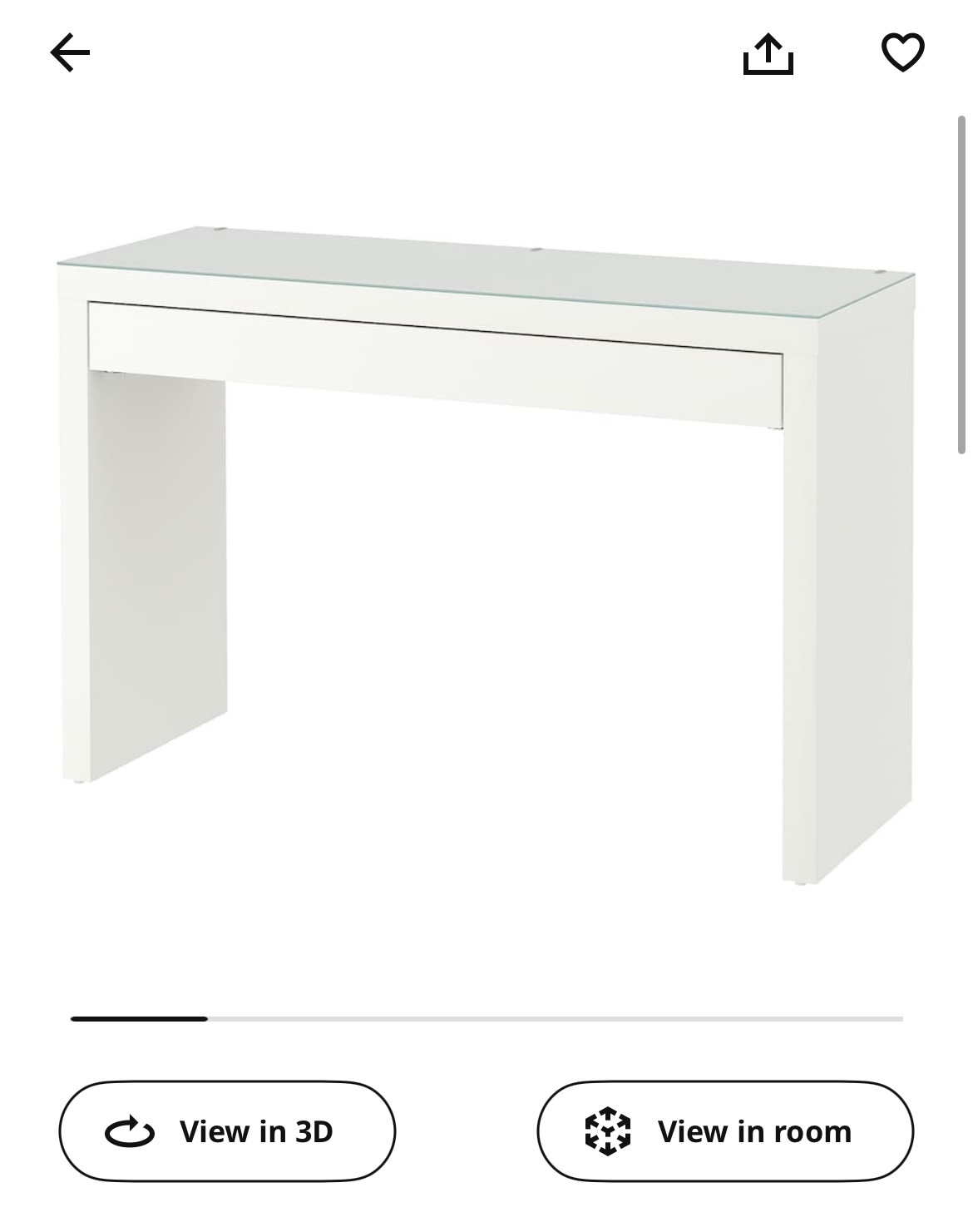 IKEA MALM Desk - photo 3
