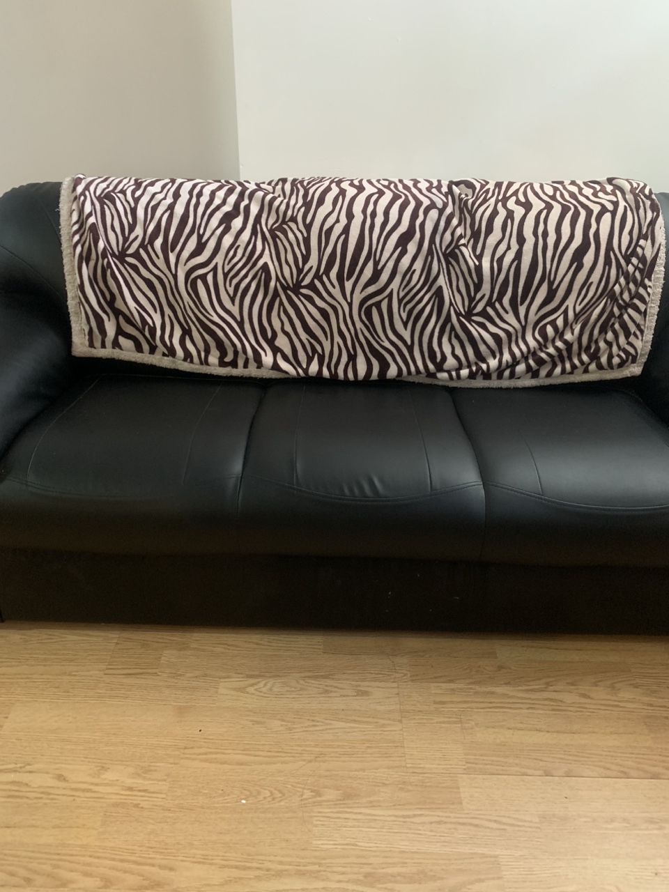 Black Leather Couch