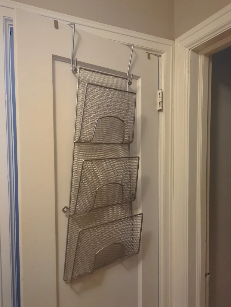 metal over the door organizer #freecycle thumbnail