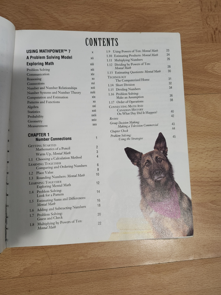 Mathpower Grade 7 Textbook - photo 3