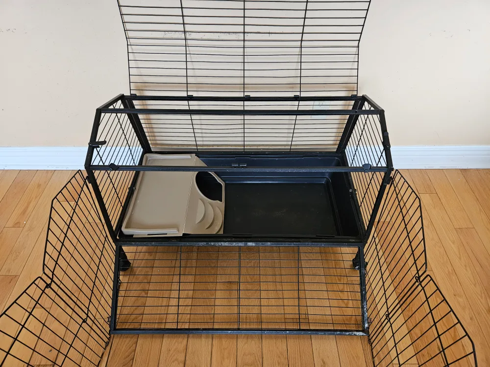 small animal fenced in cage image indicator(2)