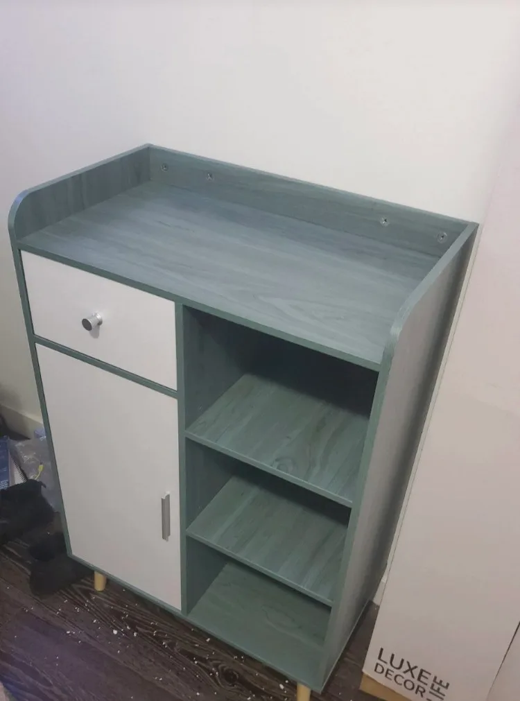 Wooden console table with a drawer image indicator(2)