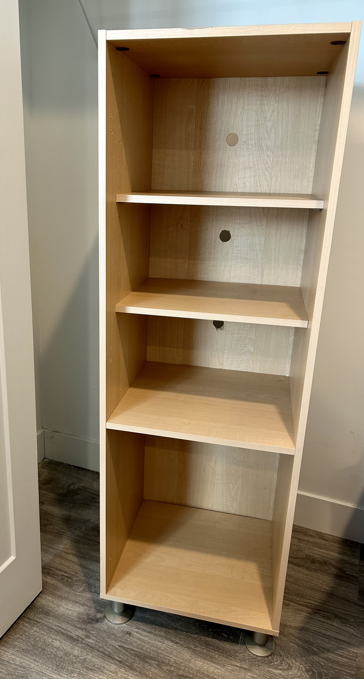 Beige Closet Shelf Organizer. FREE!! Just Pick Up!! - photo 4