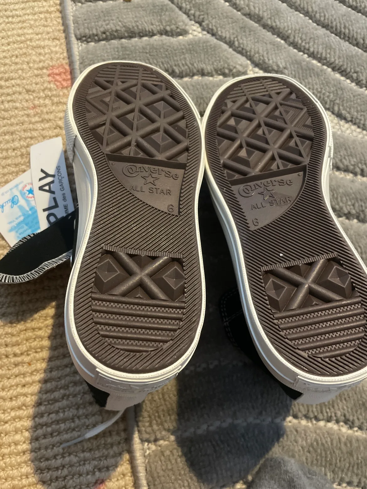 Converse Play Comme des Garçons Chuck Taylor High Tops image indicator(9)