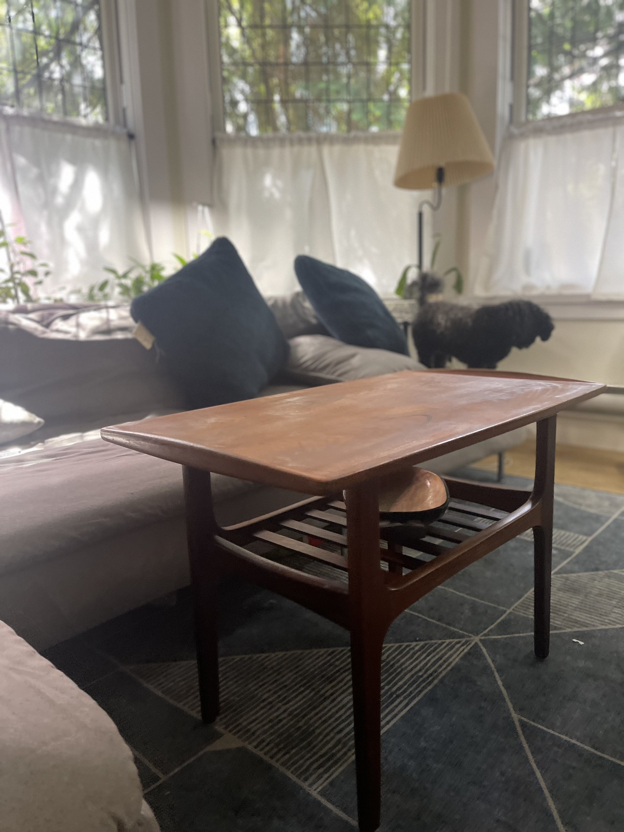 Mid century modern MCM coffee / side table solid great piece - photo 3