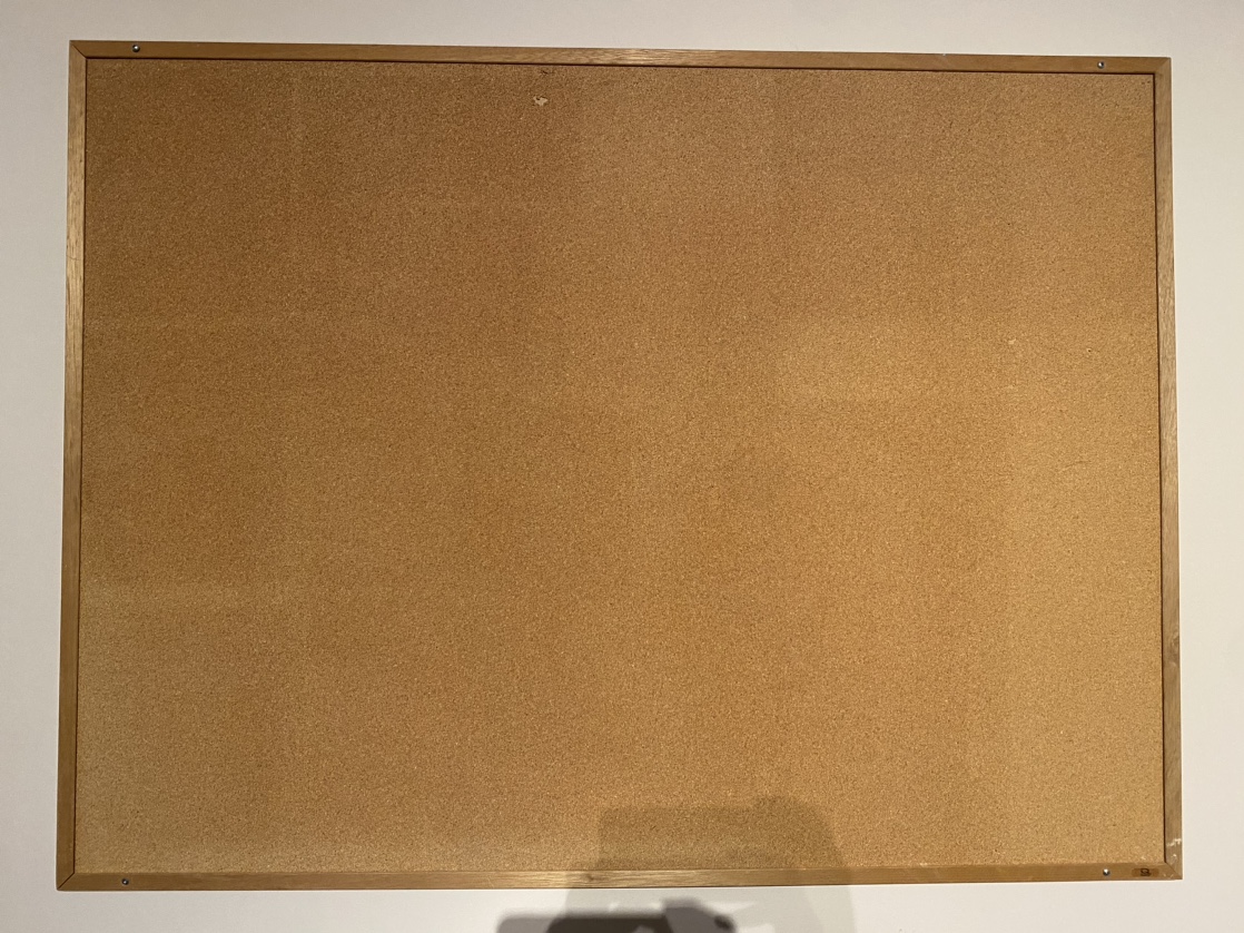 Cork Board with Wooden frame (4*3 feet)