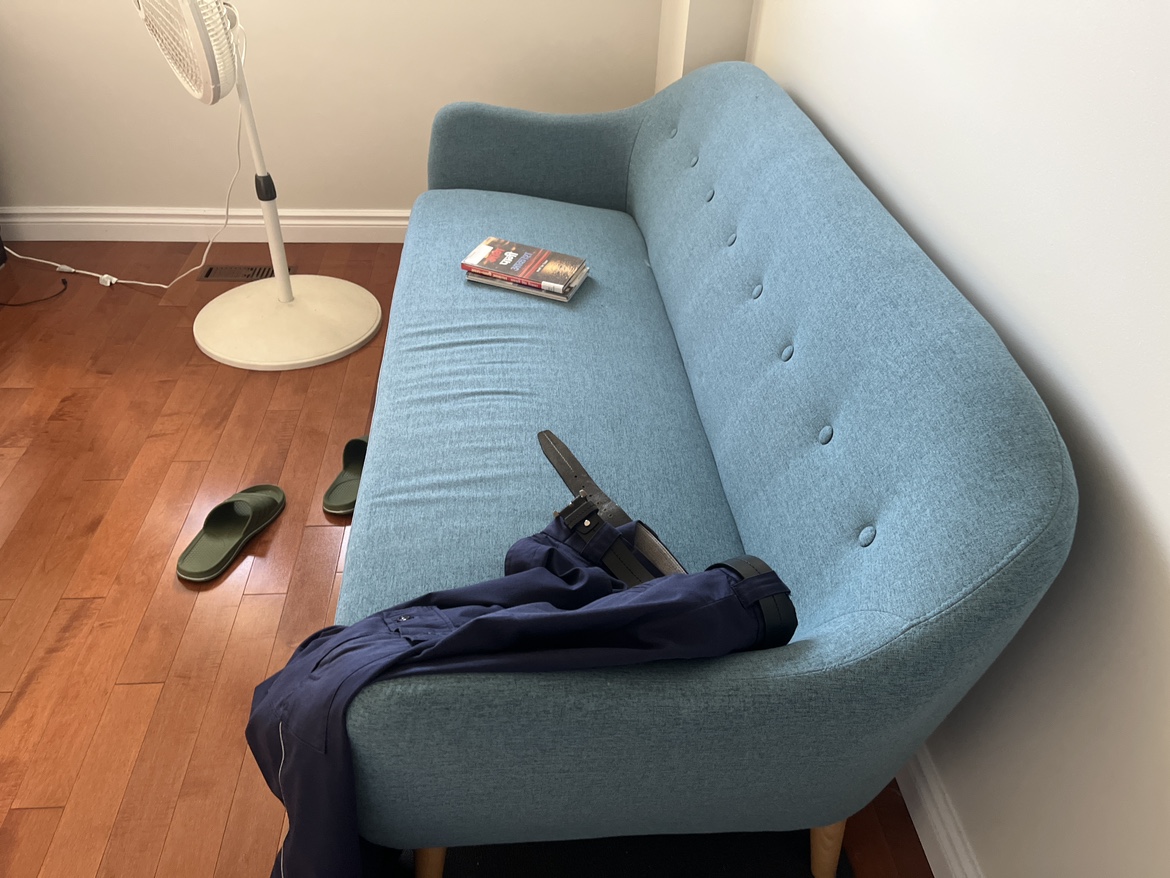 Blue Sofa - photo 3