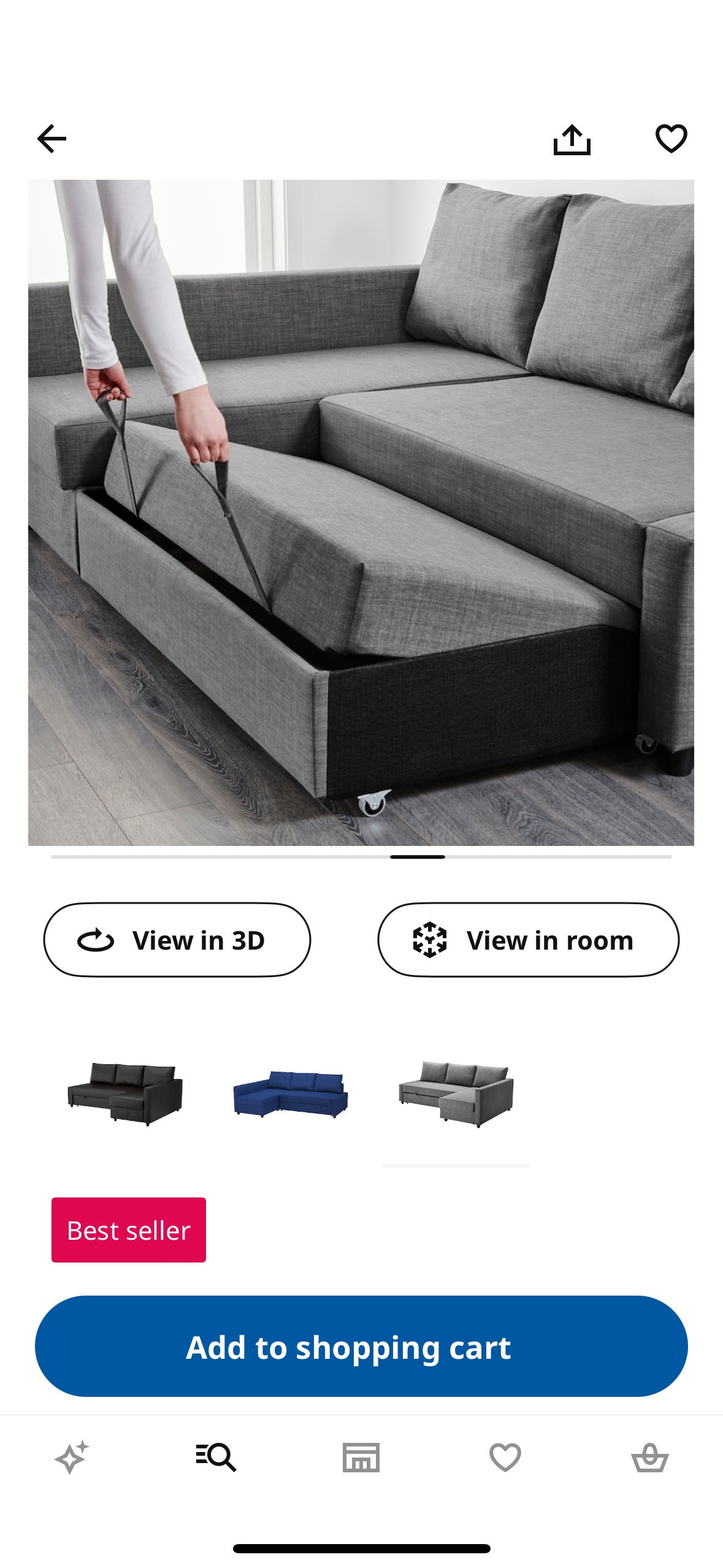 Ikea Friheten Sectional Sofa - photo 3