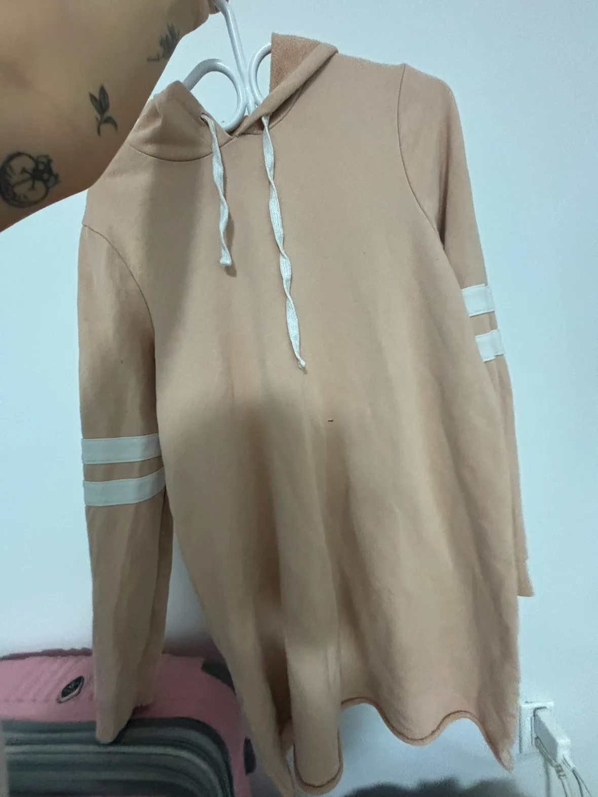 Forever 21 Pink Hoodie - Size L - #freecycle thumbnail