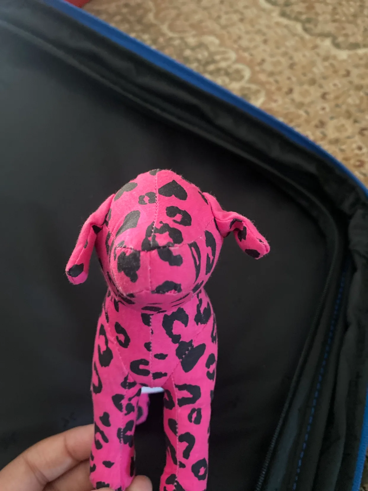 Rare Pink Victoria's Secret Plush Dog image indicator(4)
