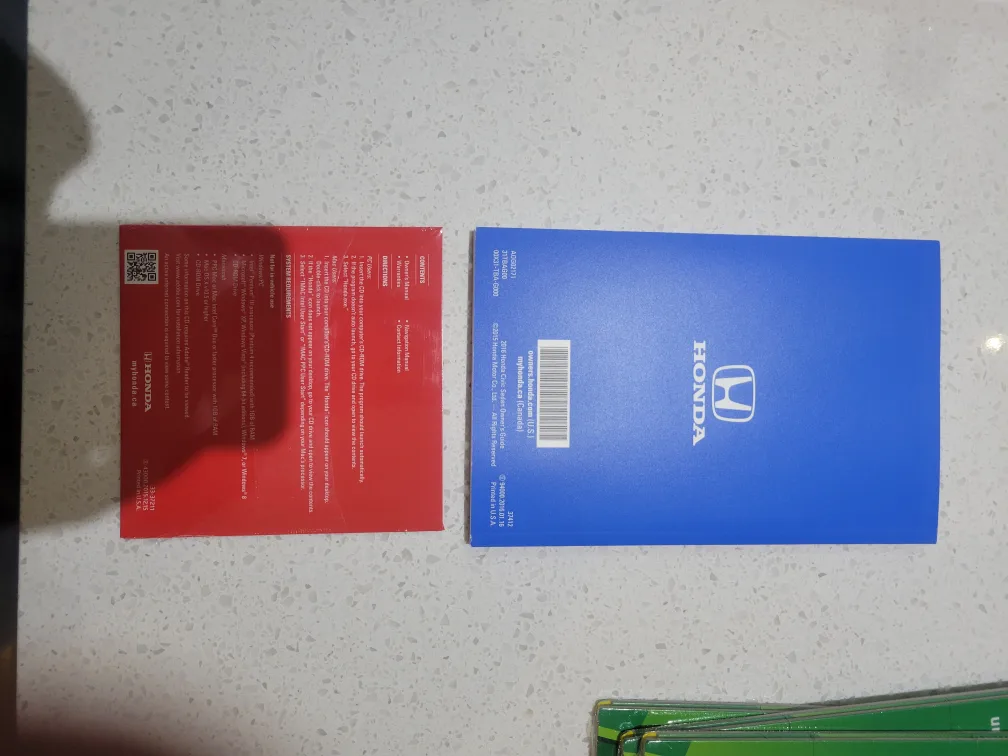 2016 Honda Civic Owner's Manual + CD (New) image indicator(2)