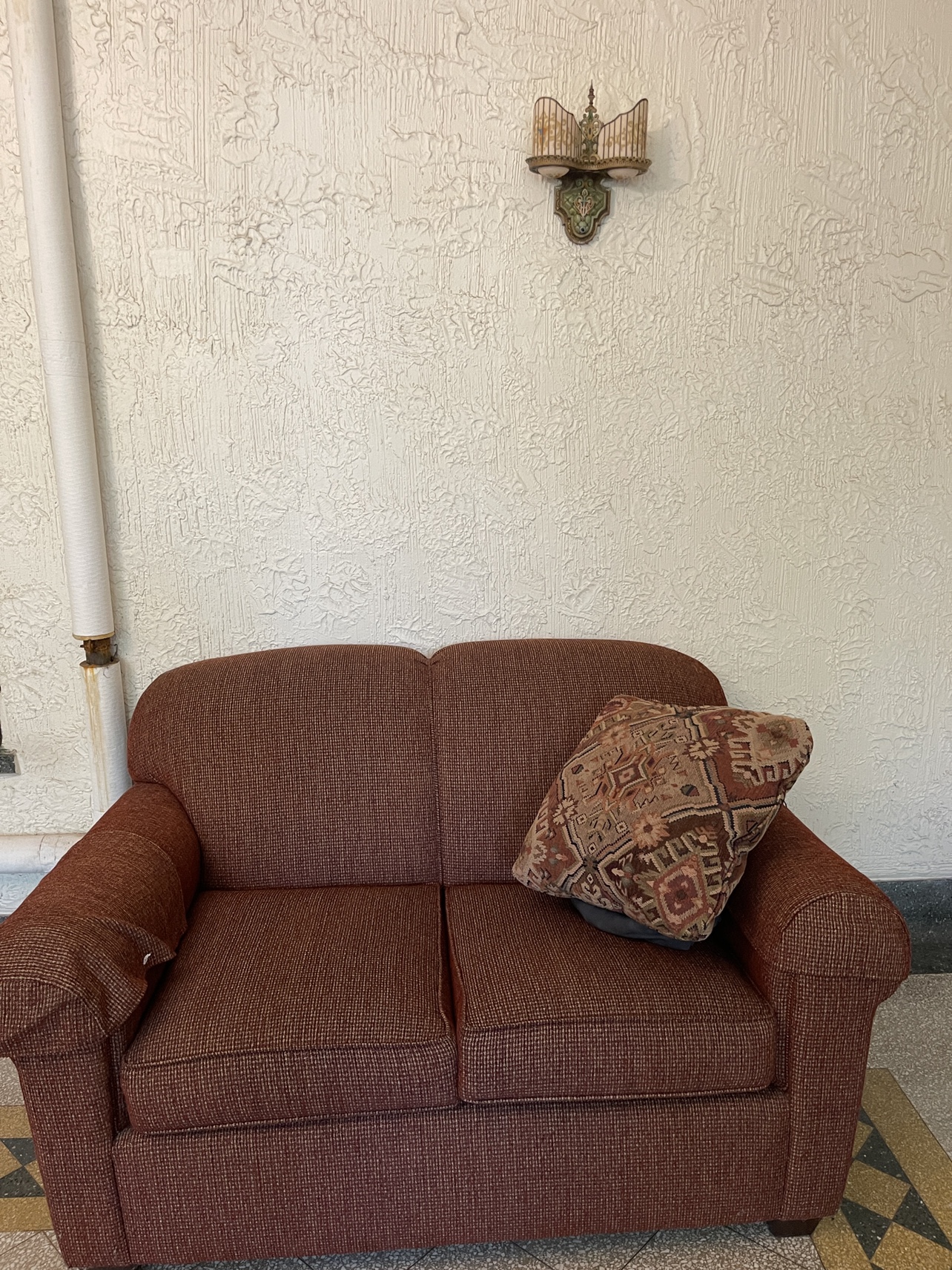 Red Loveseat