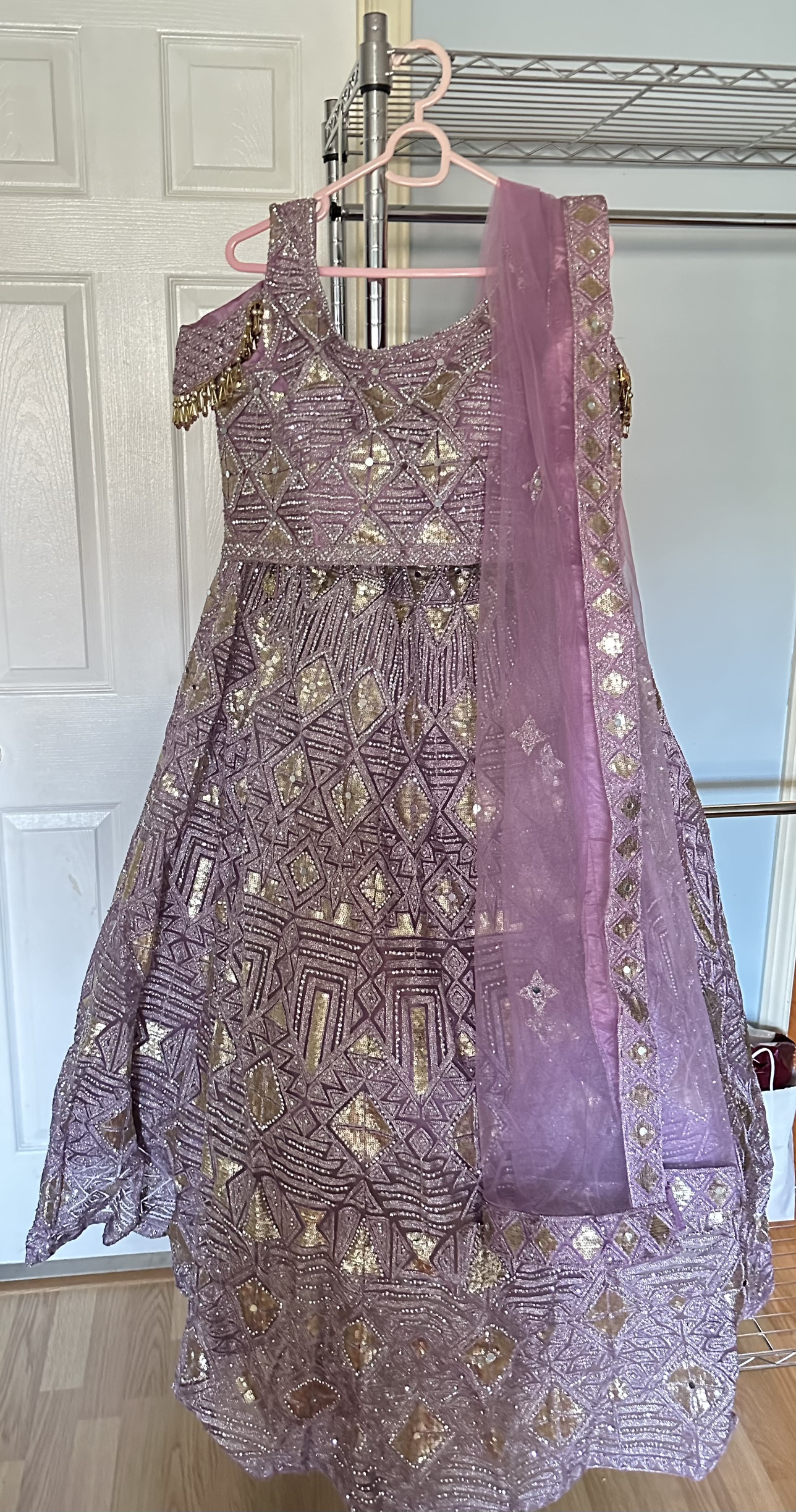 Like New - 32” Lehenga with Matching Dupatta