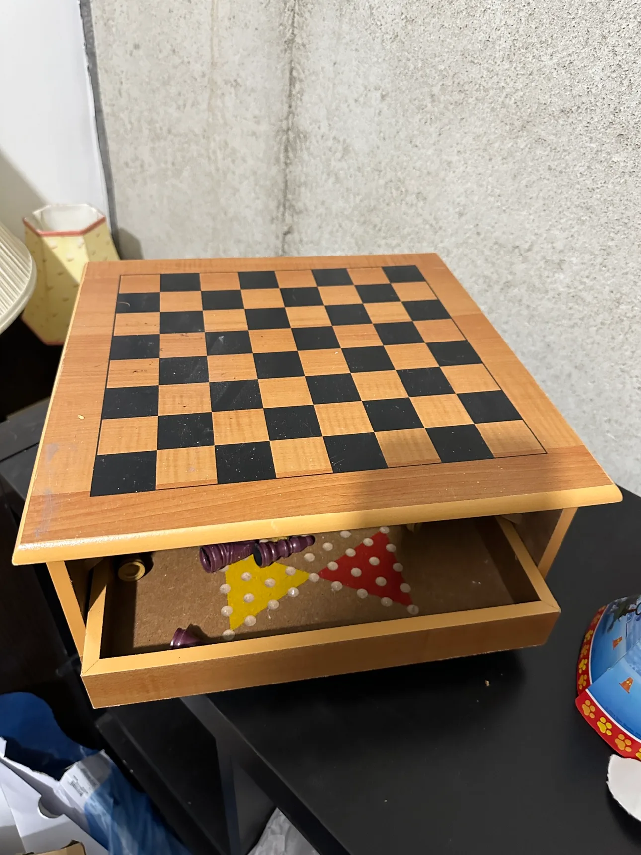 TOYS TOYS- BOOKS and MORE FREE! Chess and Checkerboard Game Set- thumbnail