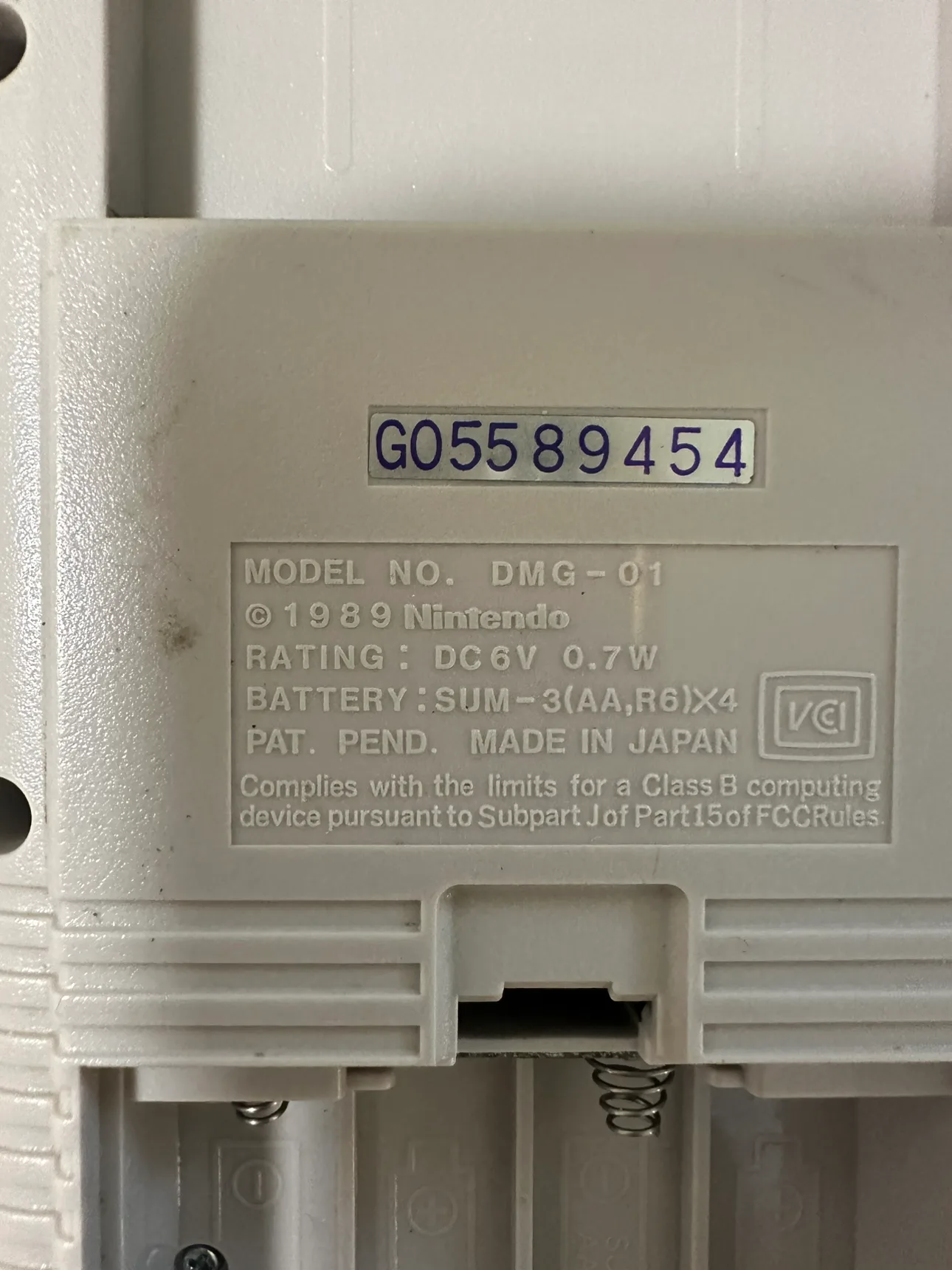 Original Game Boy with Tetris Game 1989 image indicator(5)