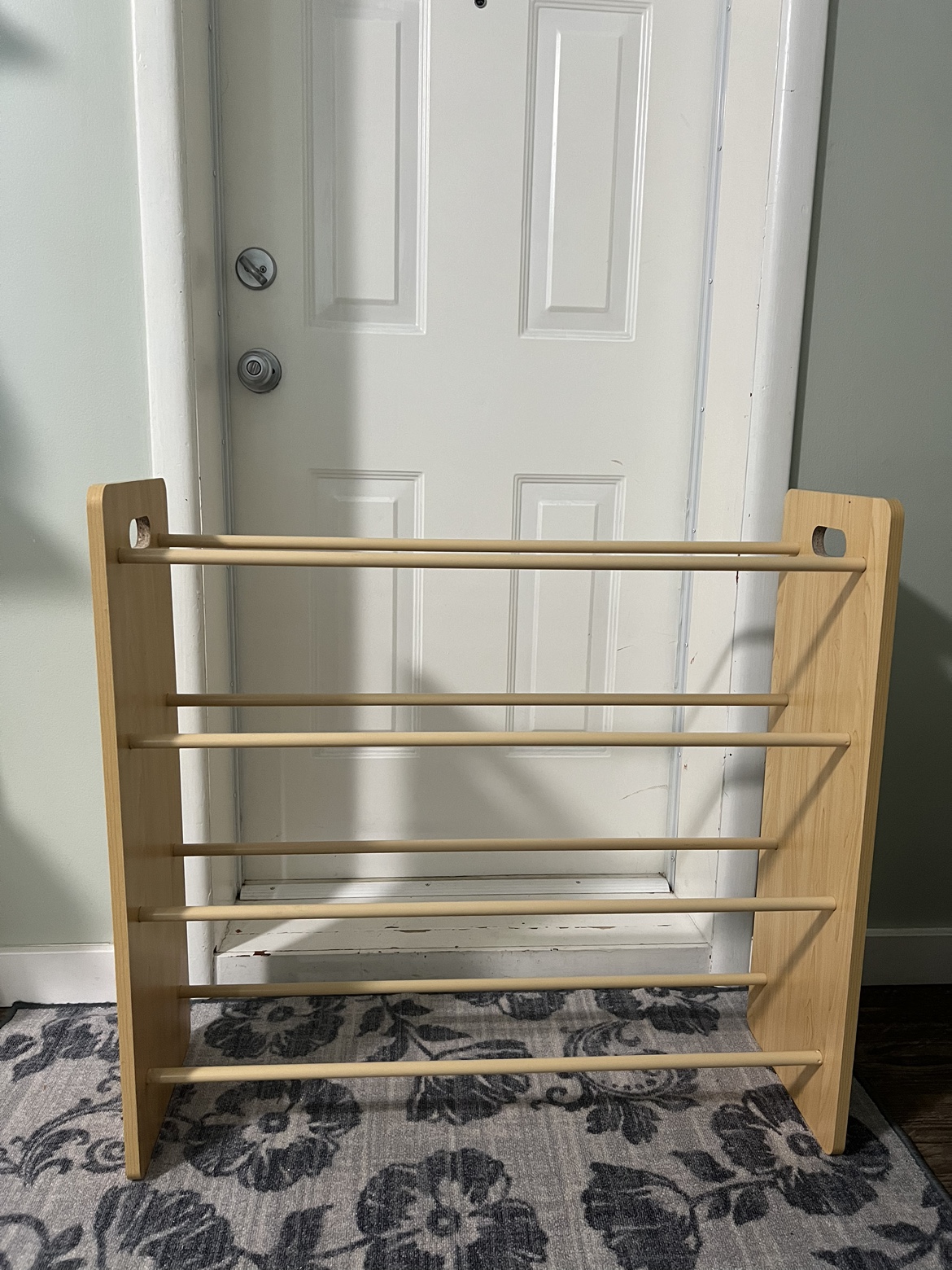 Wooden Shoe Rack