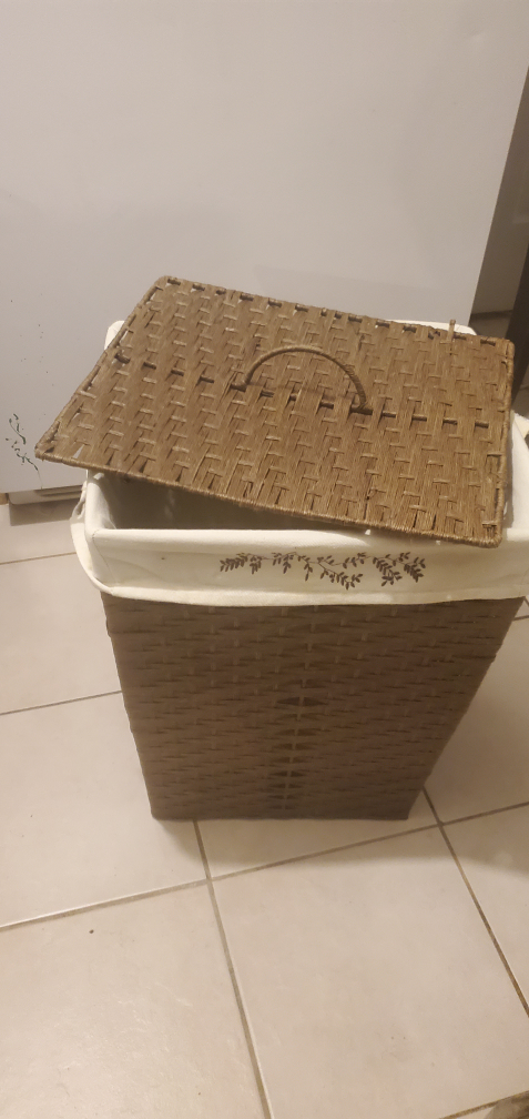 Wicker Laundry Basket