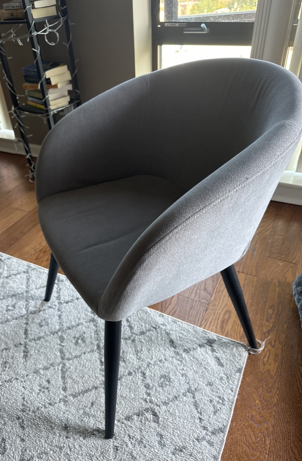 2 Gray Accent Chairs - photo 2