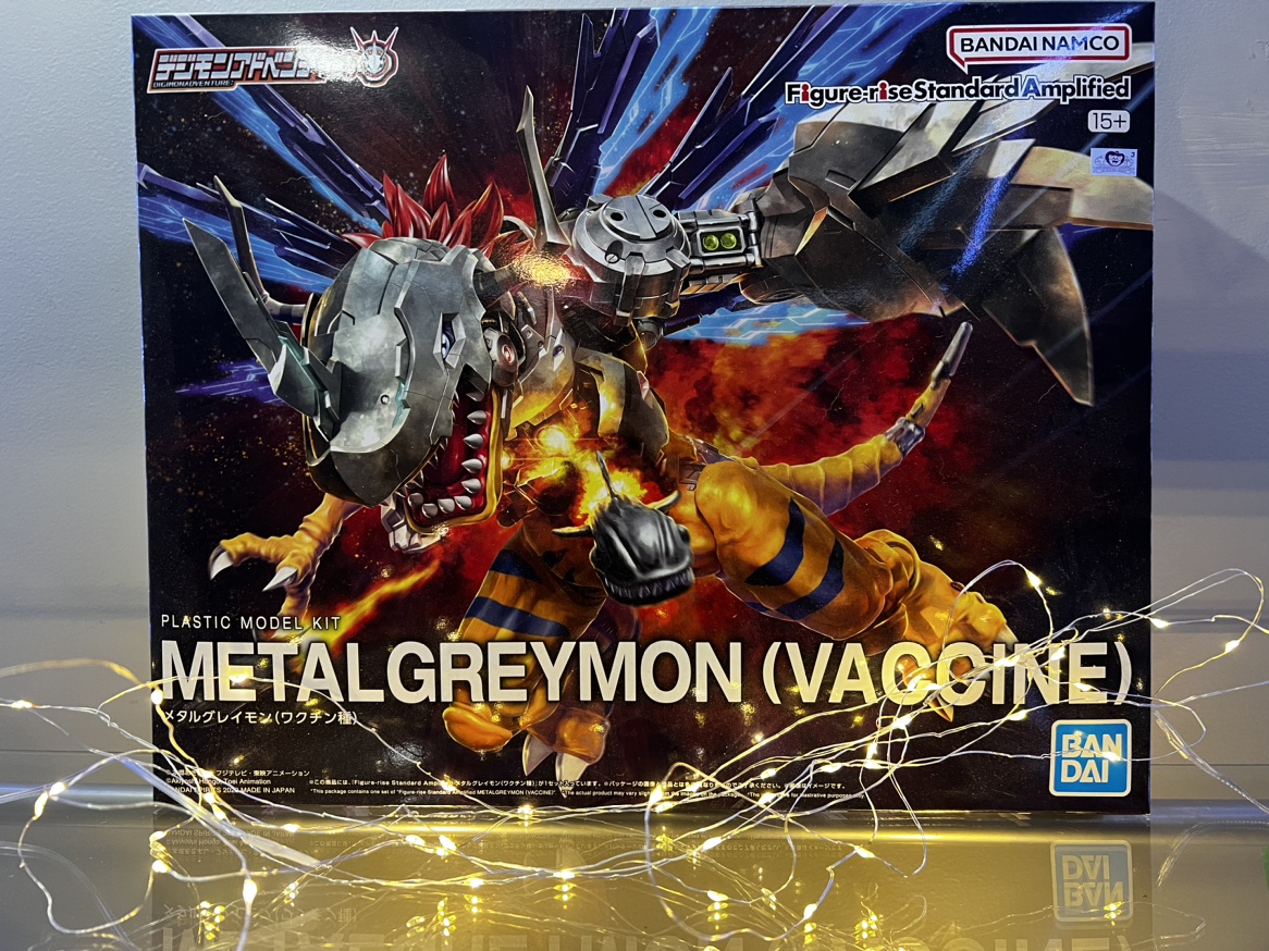 Metalgreymon (Vaccine) Figure-rise Standard Amplified Model Kit