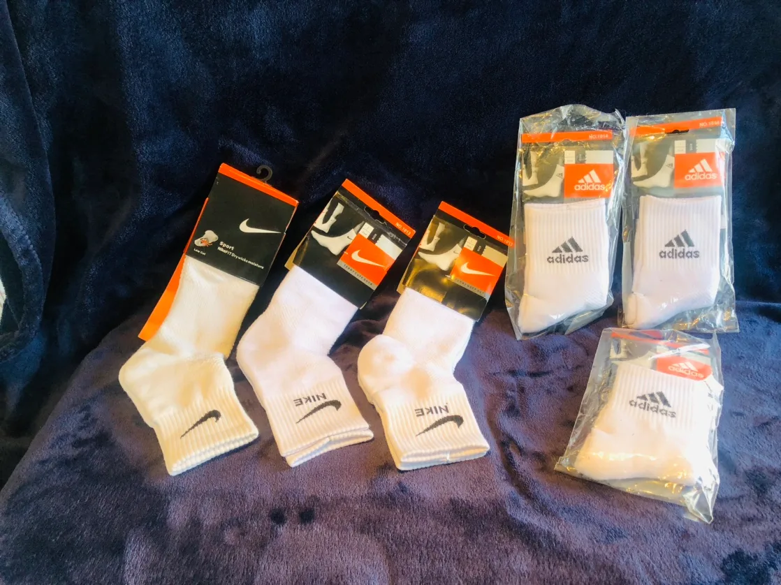 🟧 NIKE AND ADIDAS Sport Socks image indicator(4)