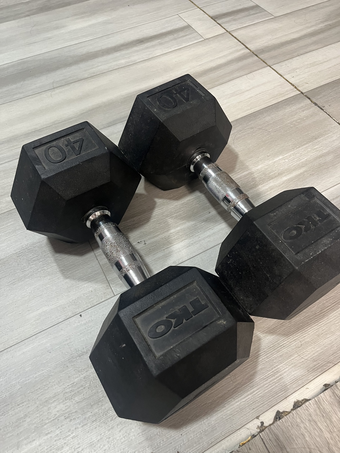 40 lb Dumbbells - photo 2