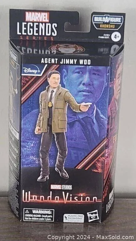 (NEW) Marvel Legends Agent Jimmy Woo Figure thumbnail