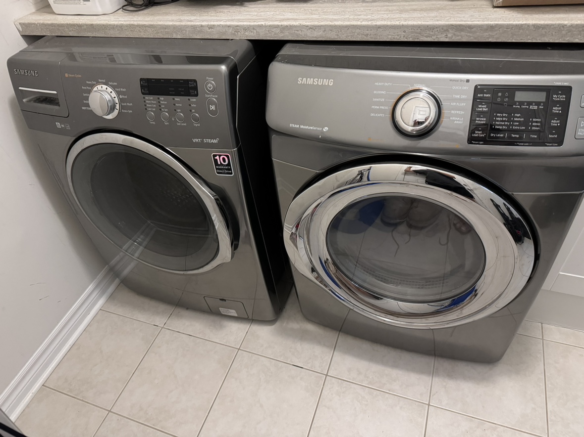 Samsung Washer and Dryer Set