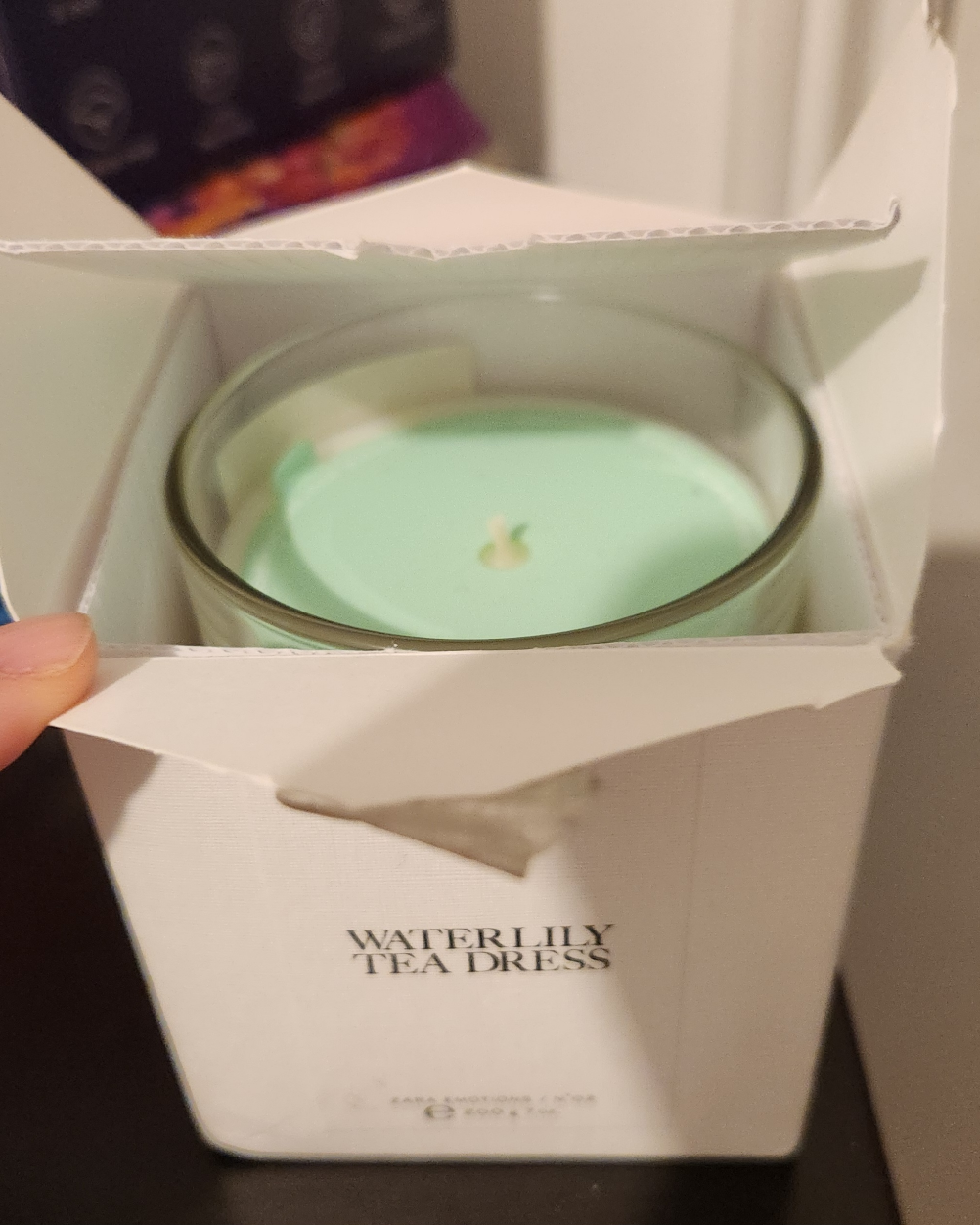 Zara Home Waterlily Tea Dress Candle - photo 3