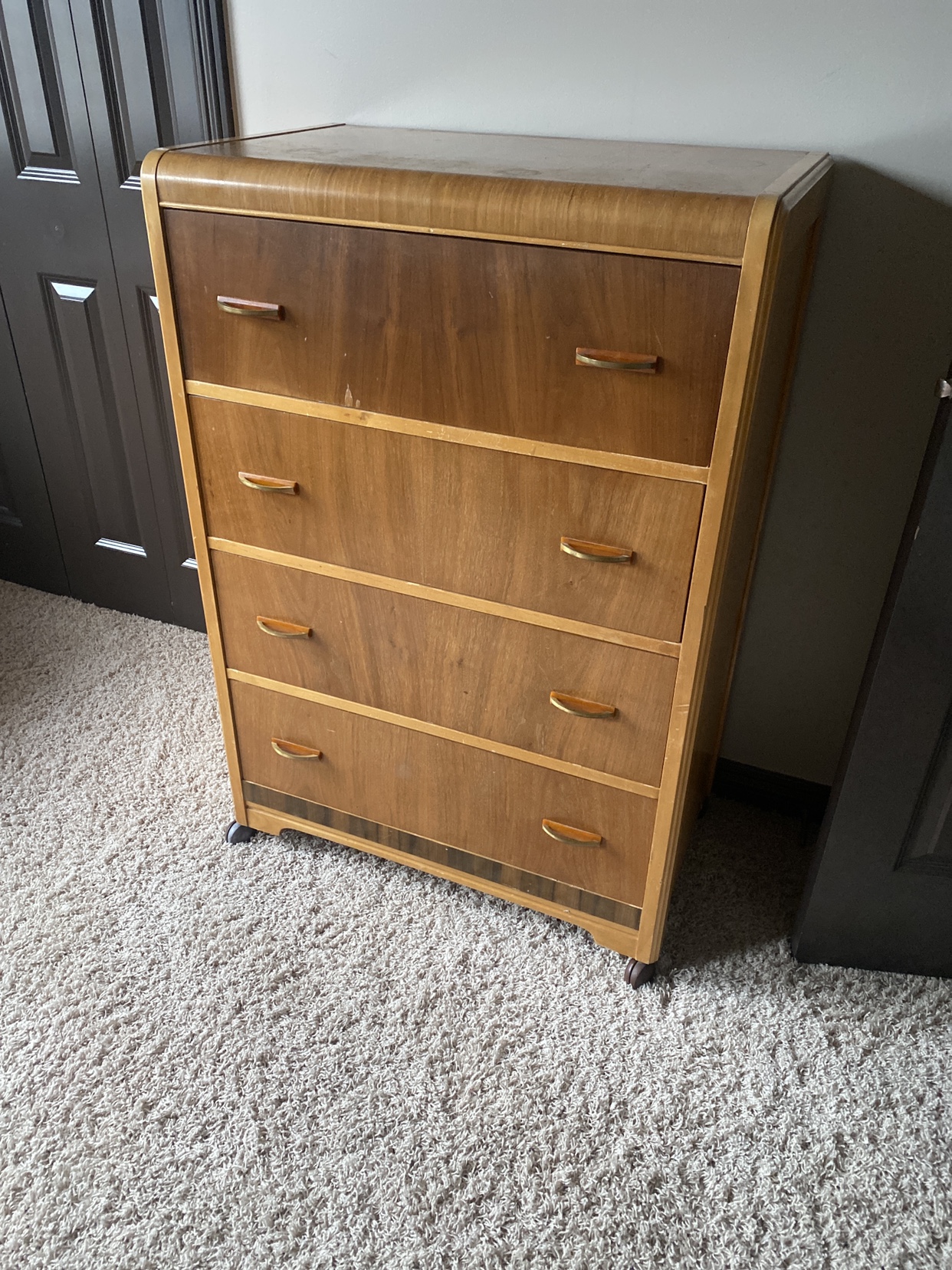 Vintage Four Drawer Dresser