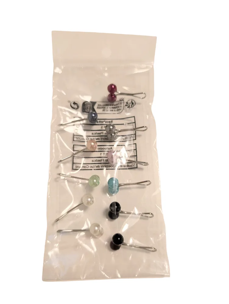 Hijab Pins / Pearl Safety Pins #freecycle thumbnail