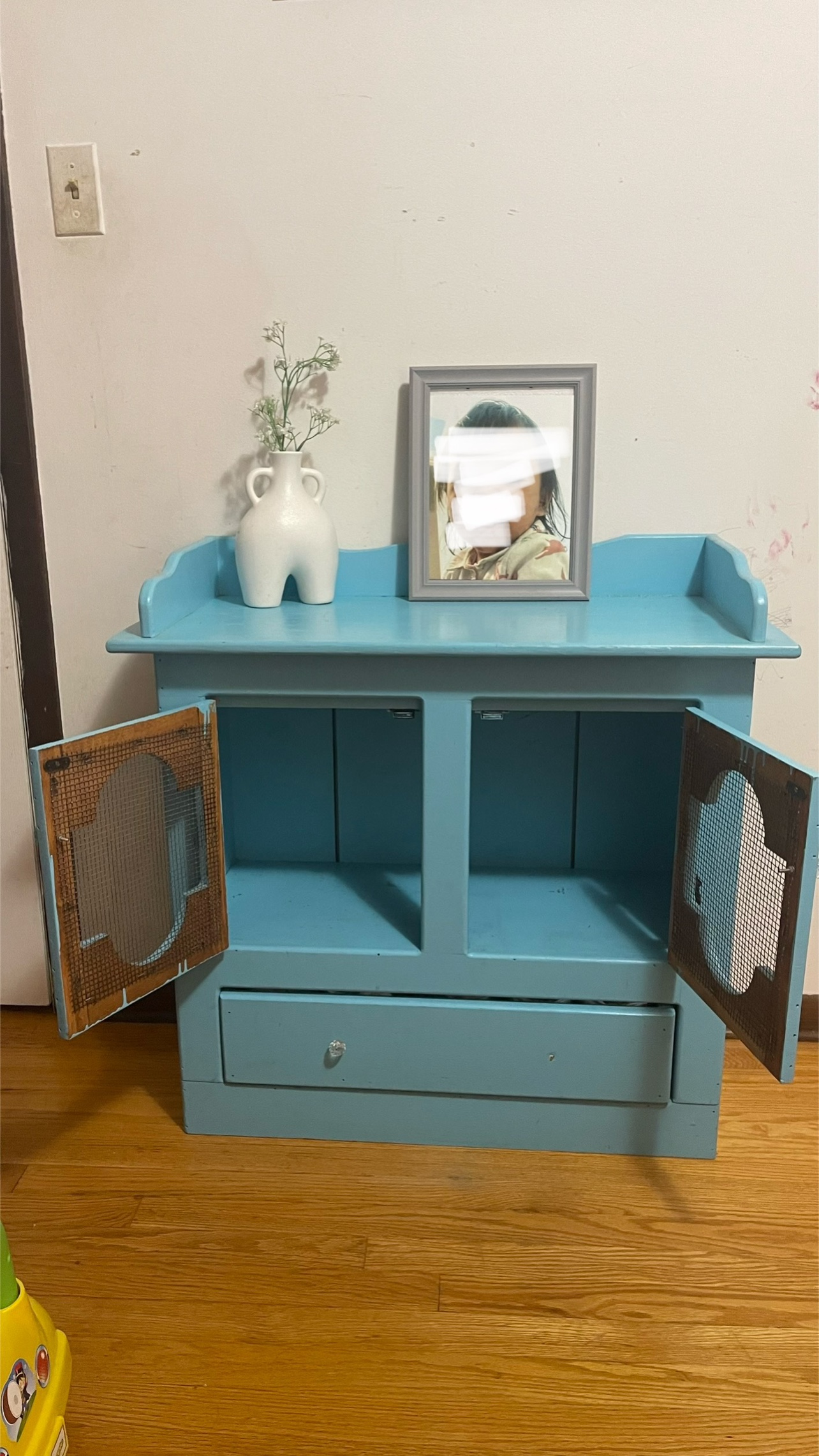 Blue Cabinet with Drawer Please Check more pictures - photo 3
