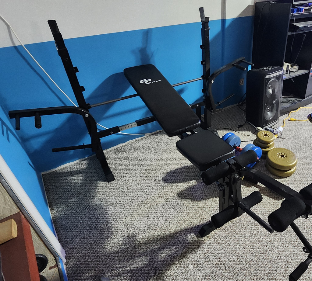 Press Bench plus 2 dumbbells set - photo 5