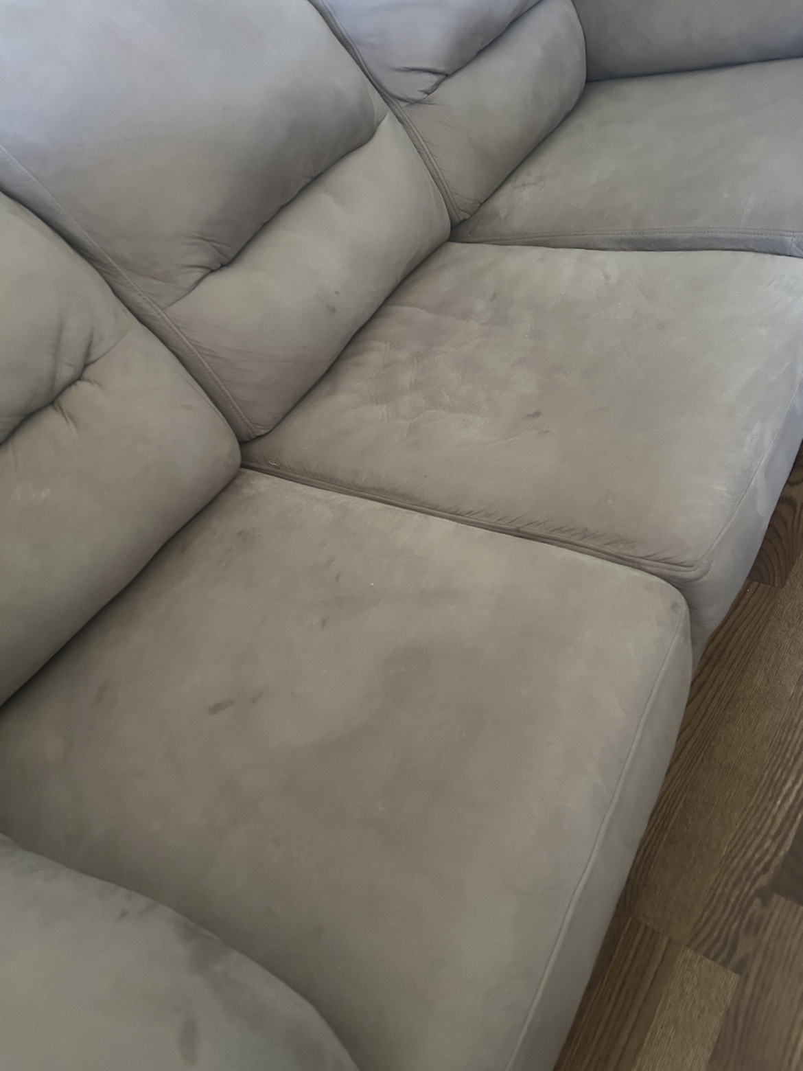 Brown Sofa and Armchair Set