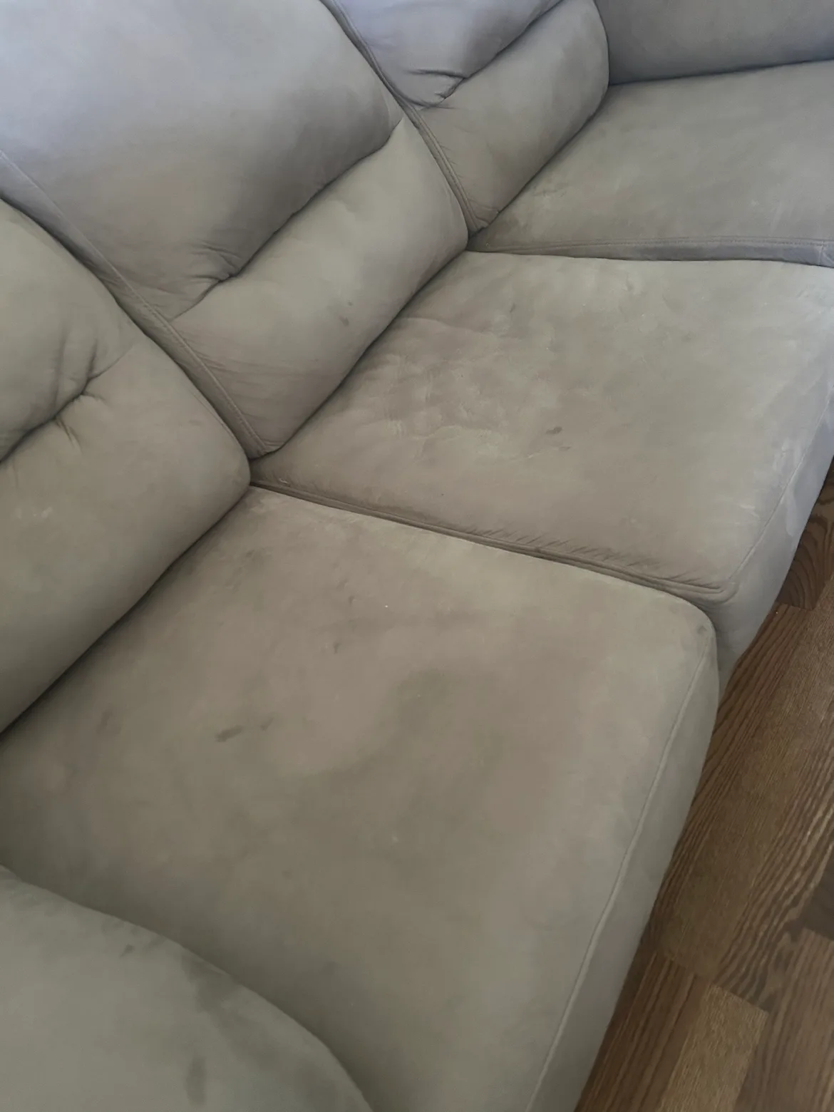 Brown Sofa and Armchair Set