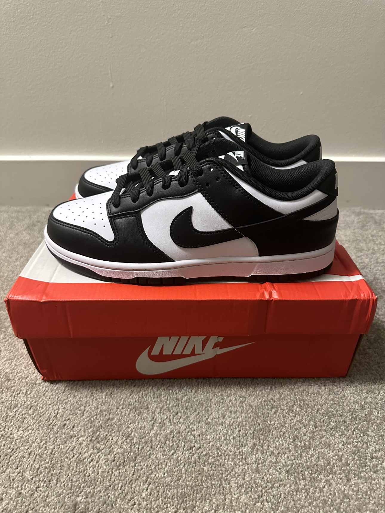 Nike Panda Dunks Size 10
