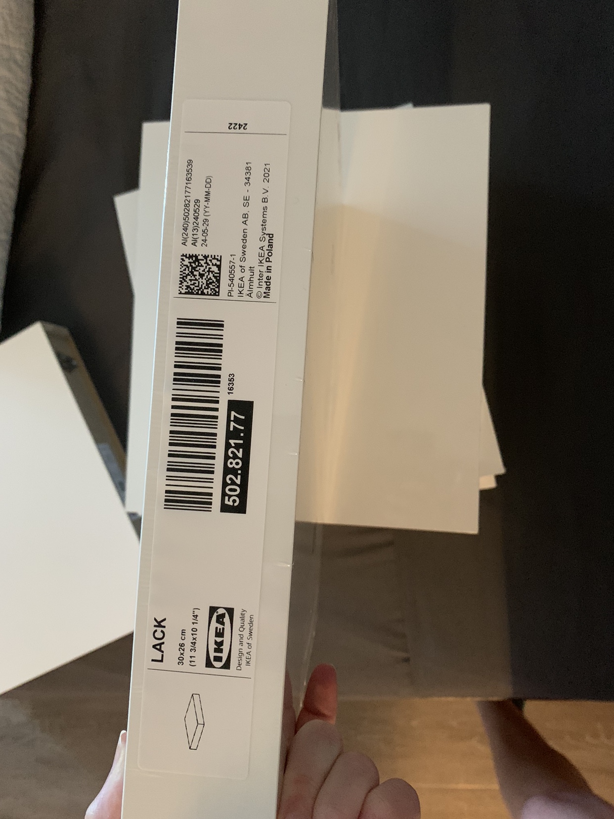 IKEA LACK White Shelving Unit 5pcs - photo 3