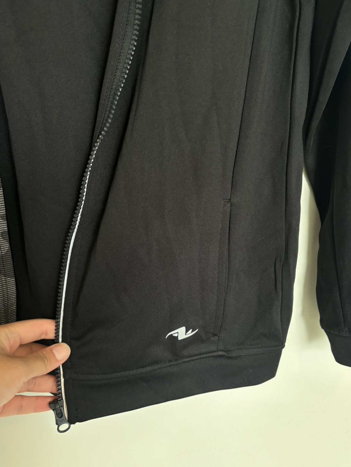 Athletic Works Zip Up black & grey camo Hoodie - photo 5