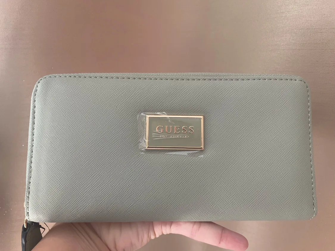 Guess Green Wallet new with tag thumbnail