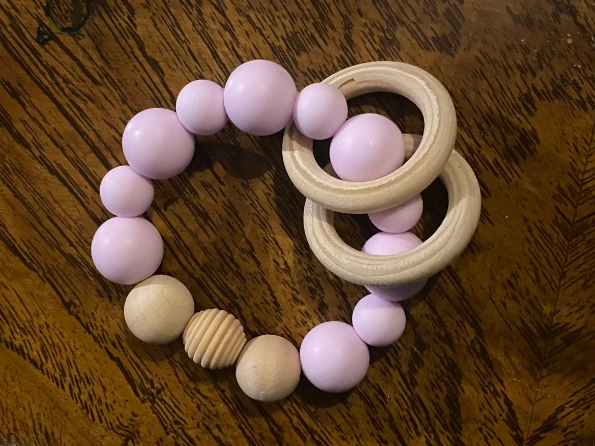 Wooden Baby Teether image indicator(4)