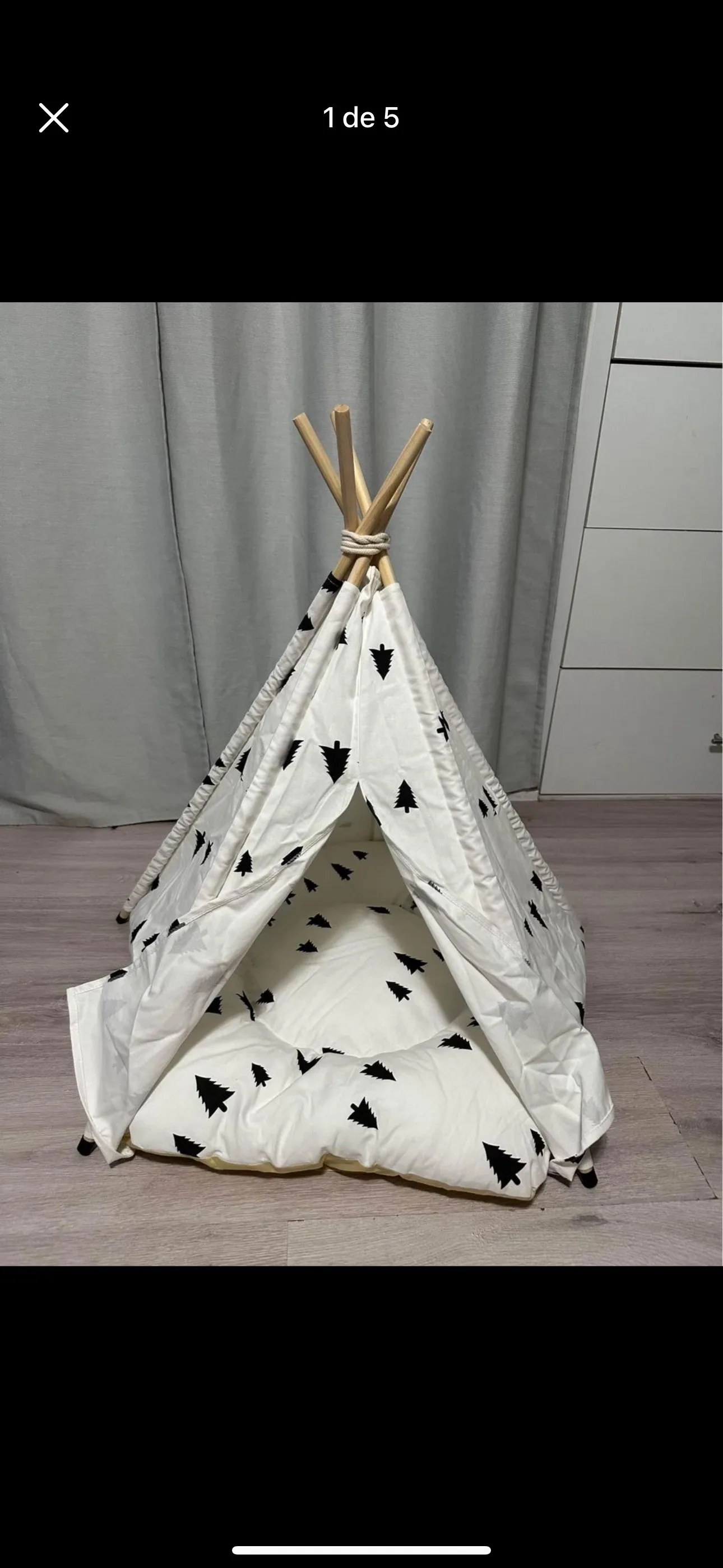 Pet Teepee Tent thumbnail