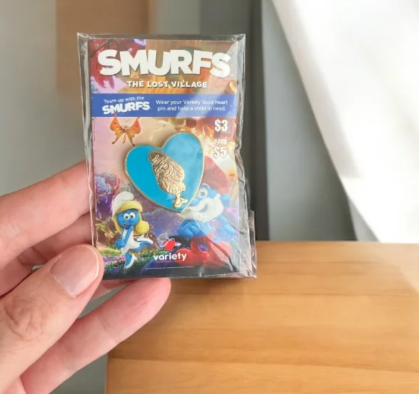 NEW Variety Heart Club Smurfs The Lost Village Smurfette Pin image indicator(2)