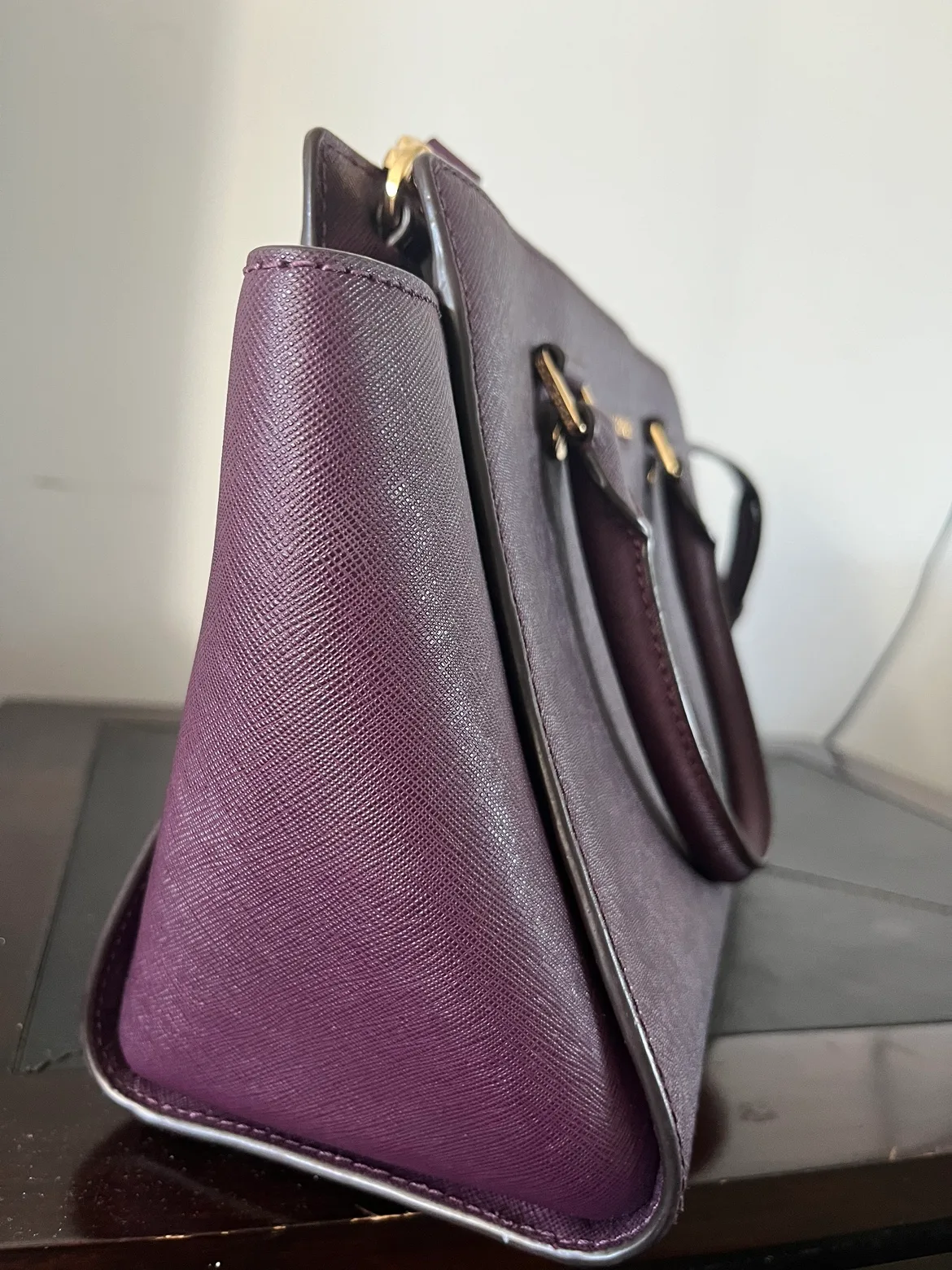 Michael Kors Purple Bag image indicator(4)