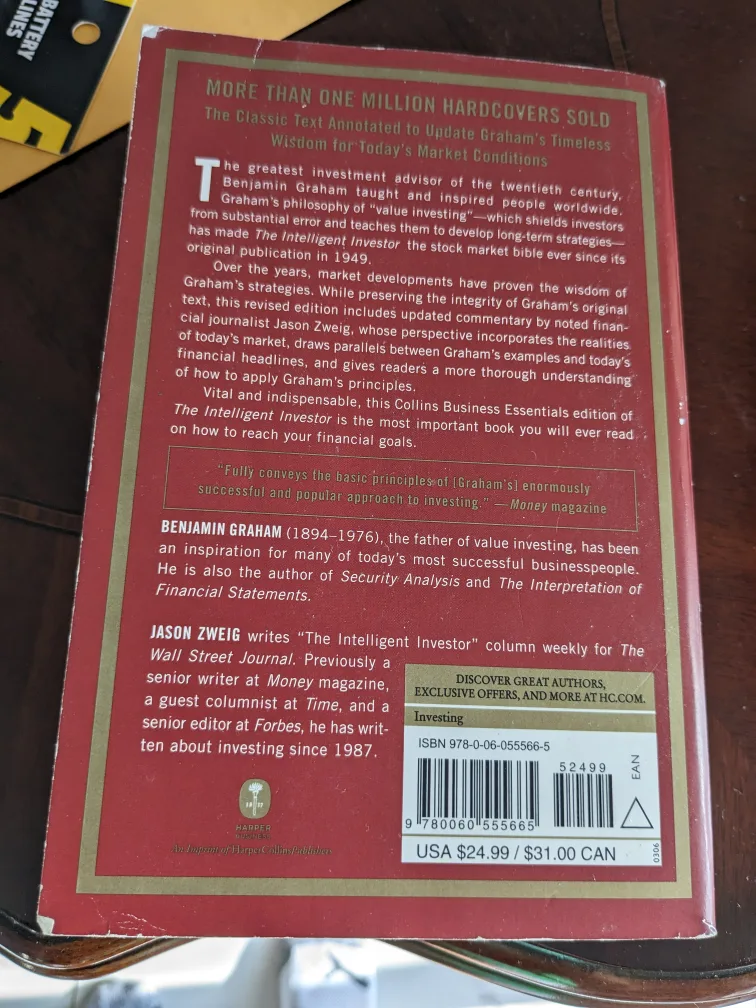 The Intelligent Investor by Benjamin Graham image indicator(3)