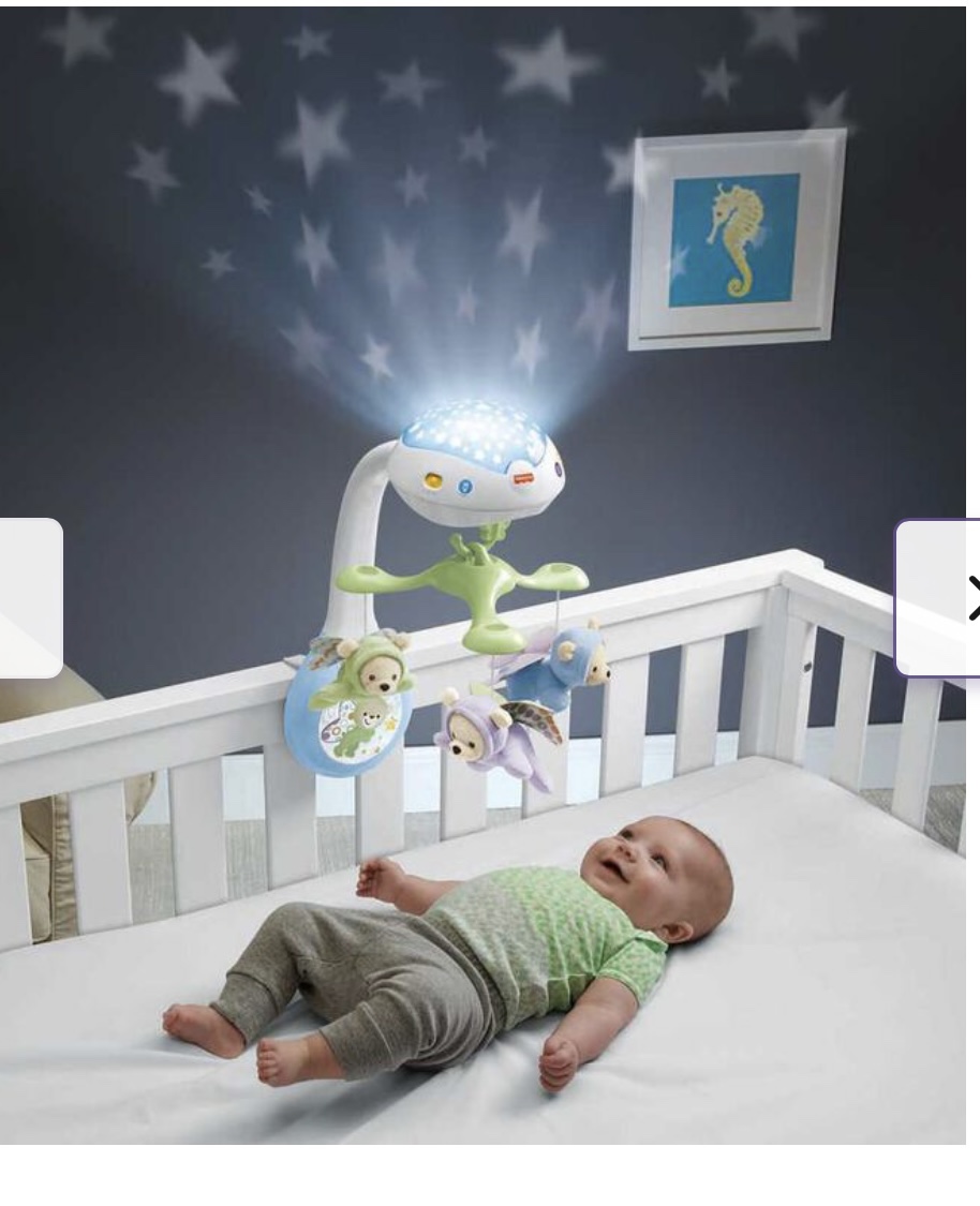 Fisher-Price Butterfly Dreams 3-in-1 Projection Mobile - photo 4