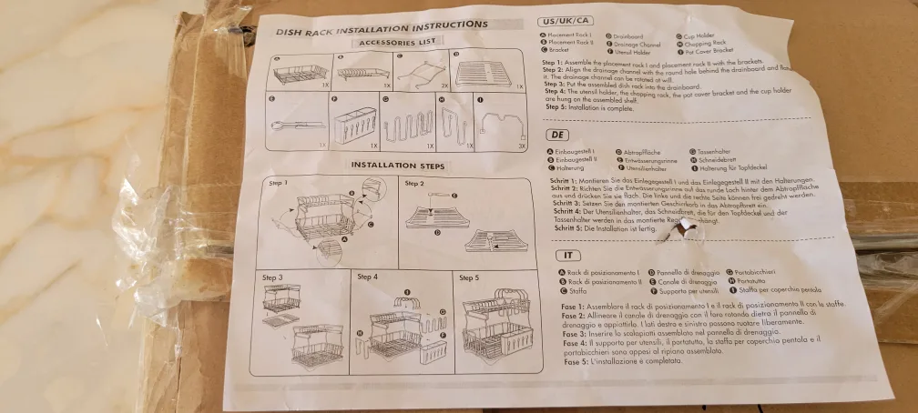 Dish Drying Rack image indicator(5)