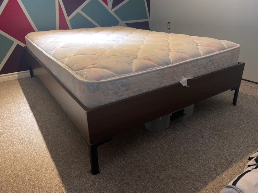 Double Bed Frame and Double Matress image indicator(2)