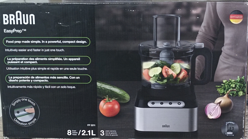 Braun EasyPrep Food Processor