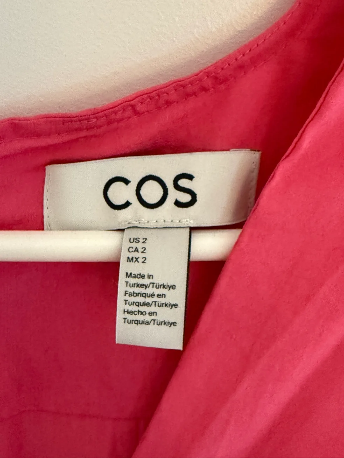COS Pink Midi Dress image indicator(3)