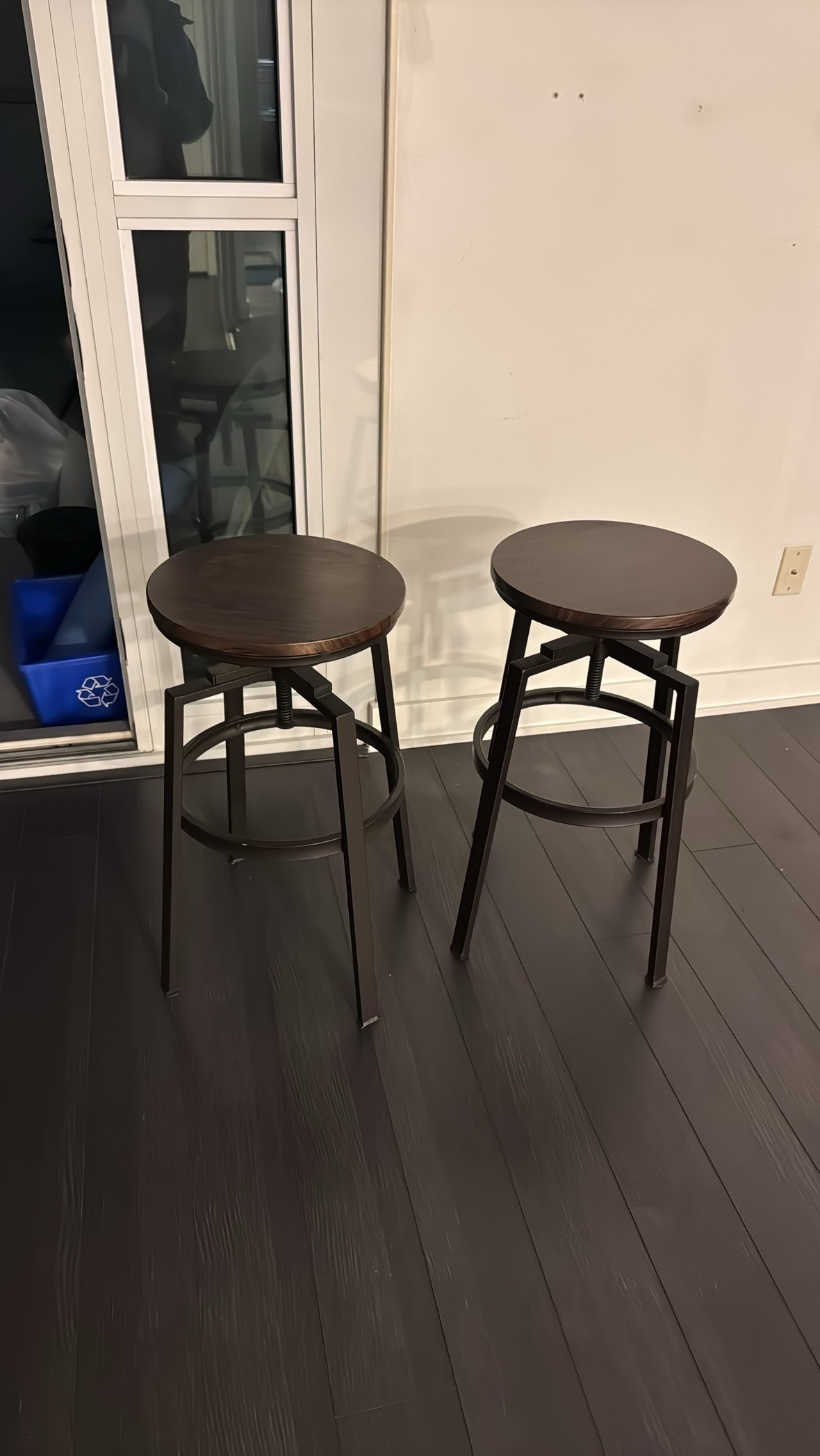 Set of Two Bar Stools