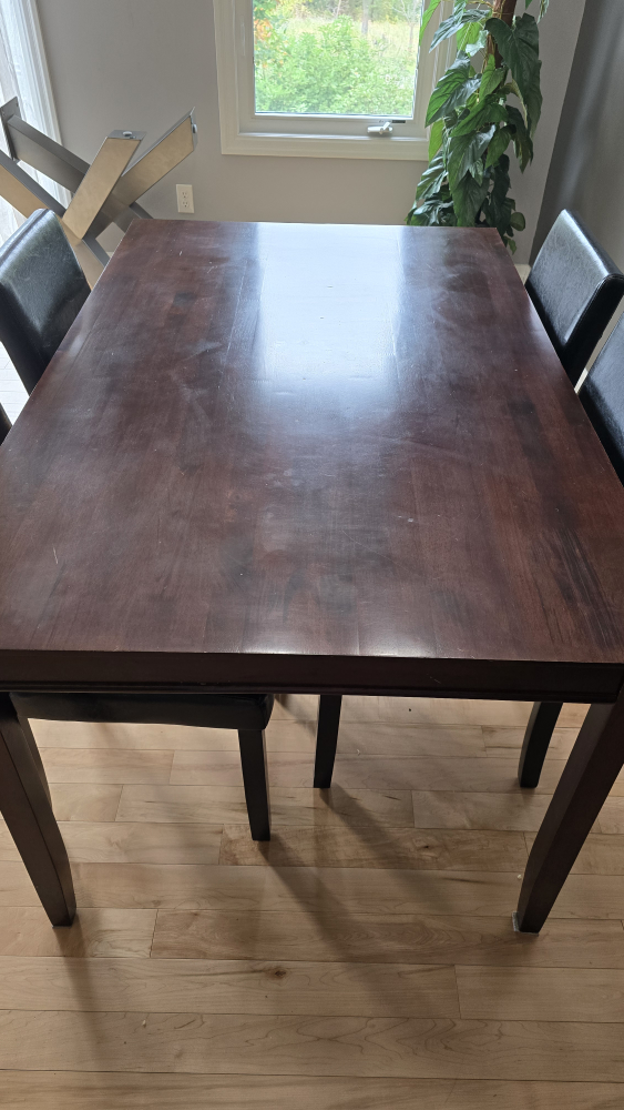 Dining Table and 4 Chairs Set - photo 2